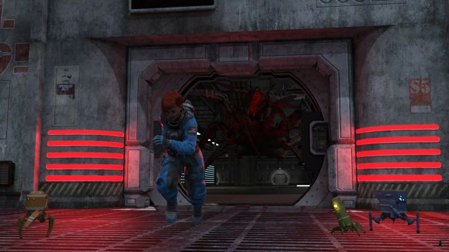 Lights Out
Eve told the building AI to turn off the lighting that had been used for the colonists.  The lights sequenced off, starting at the the other end of the server tier.

There was a scurrying sound from the other side of the room where they had opened one of the outer doors to enter.

At full sprint, Eve ran into Level 19, the lift room, sending "Close blast doors" to the Level 19 AI as something large was coming up fast behind her.

The blast doors closed with a heavy thunk, followed almost immediately by a second heavy crash as the something large encountered the firmly closed door.

Previous image is [url=http://www.thefantasiesattic.net/attic/cpg/displayimage.php?pid=37074]here[/url].  Next image is [url=http://www.thefantasiesattic.net/attic/cpg/displayimage.php?pid=37099]there[/url].
