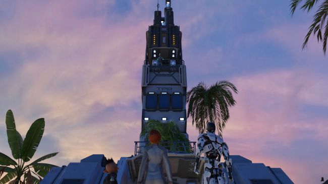 The Station Commander
Eve and 18-SOL were surprised by a voice from above. 

"Oh, it's not abandoned.  Warrant Officer Murphy, Cén scéal?" asked the station command in Irish.

"Ma'am, we're here as a protective force as the Caluche are likely planning a operation on TA-5.  My crew and I are on the way to the main research lab on Doran.  We have a series of bioresearch items that need doing."

"Come up, Willy.  I've cleared the entrance in MU-4.  There's something I want you to see."

Next image is [url=http://www.thefantasiesattic.net/attic/cpg/displayimage.php?pid=38516]here[/url].  Previous image is [url=http://www.thefantasiesattic.net/attic/cpg/displayimage.php?pid=38239]there[/url].
