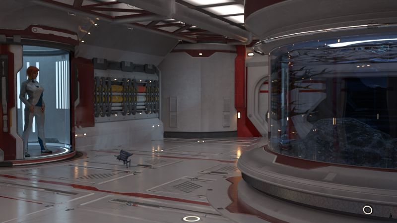 The Women's Dorm Floor - Another Greeting
"I'm 6-BLUE-2.  And ... wait a minute!  Are you an AI?"

Eve replied, "No, I'm a cyborg with the same com units as you.  But take heart: you're not the first to think so."

Next image is [url=http://www.thefantasiesattic.net/attic/cpg/displayimage.php?pid=40791]here[/url].  Previous image is [url=http://www.thefantasiesattic.net/attic/cpg/displayimage.php?pid=40789]there[/url].

Story starts at [url=http://www.thefantasiesattic.net/attic/cpg/displayimage.php?pid=37772]this image[/url].
