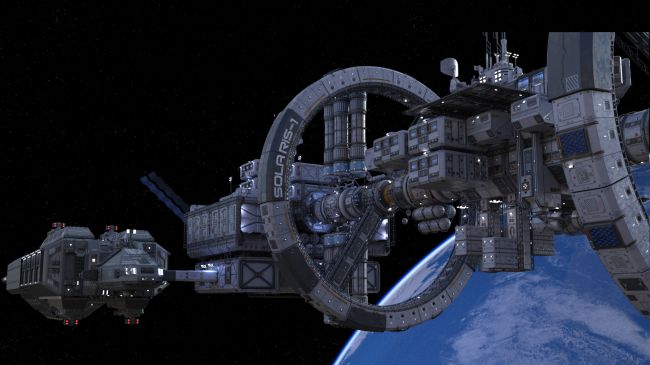 On Approach to the Station
"I see that SS-971 has already arrived," Albany commented as they approached the Station.

"SS-971 arrived 14 minutes ago," said the Vanguard, always precise.

Eve was still talking to the Ensign who was having trouble finding some of the components that she wanted to take on her first tour of duty.

"The Naglfarian ship captain would like to discuss the repairs to their shuttle.  It's been waiting in Section 15 for you for a while," the Vanguard reported.

"How long?"

"22 hours, 11 minutes, so far."

Previous image is [url=http://www.thefantasiesattic.net/attic/cpg/displayimage.php?pid=36659]here[/url].  Next image is [url=http://www.thefantasiesattic.net/attic/cpg/displayimage.php?pid=36665]there[/url].
