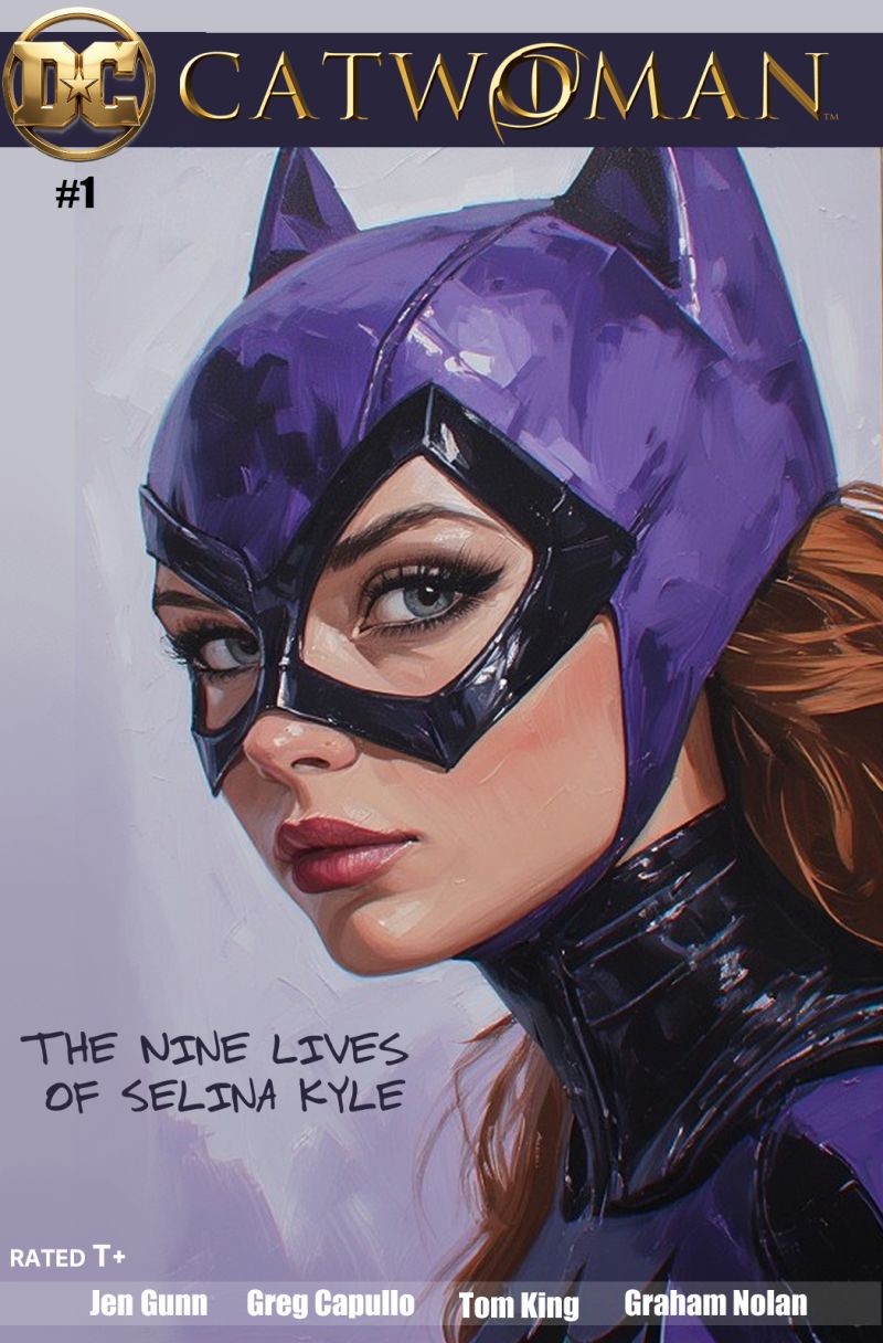 Catwoman #1
Another of my wife's fine work 
Keywords: catwoman