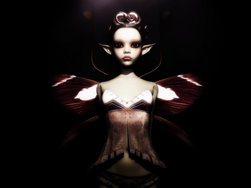 " Out Of The Dark " 
Grief seems to bring out the artist in me ..this is dedicated to Stephen Juba who was a wonderful inspiration and friend who left us June 29th 2009 after a brief but courageous battle with Tuberculosis .
Keywords: Dark Fairy