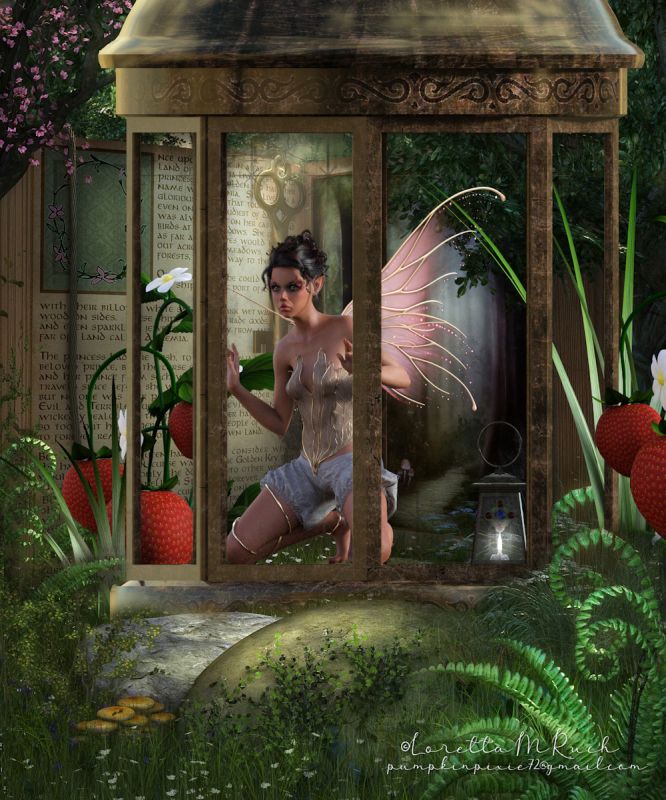  Caught
Sara came through the realm portal but got caught !
