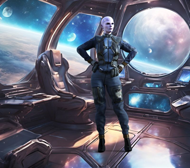 SS-Alien
My background done in Dream Studio
Render G9

