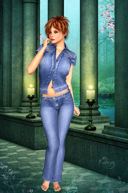 Cowgirl Brindie
Brindie by Seven
Cowgirl by Hongyu
Hermes hair
Pretty girl pose by DM
