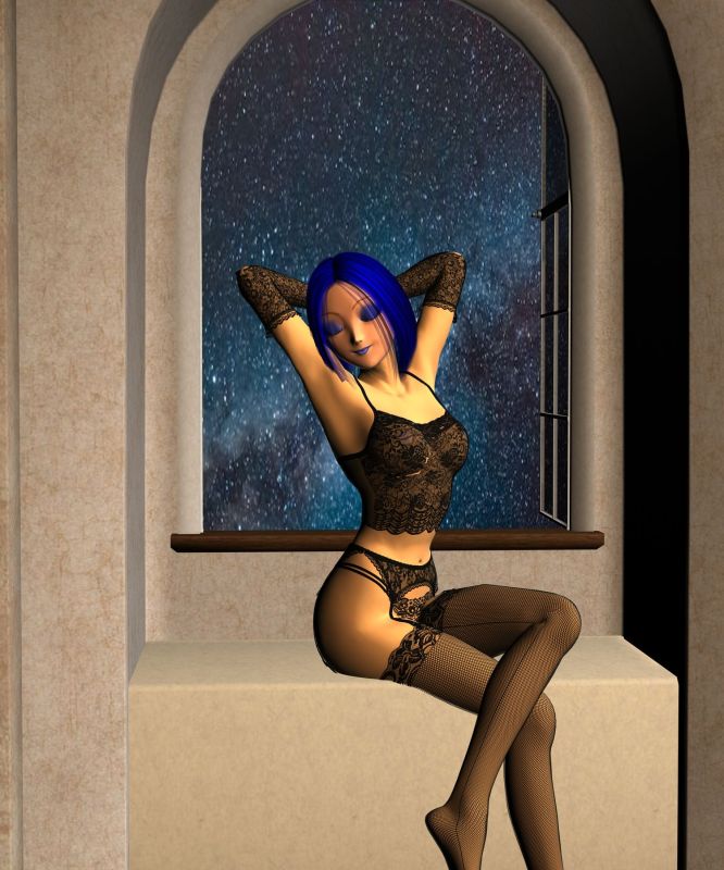 rosie
just rosie sitting in a window
Keywords: Aiko female, portrait sexy,