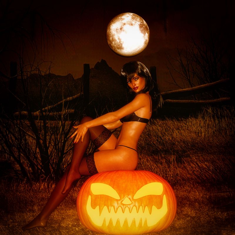 Halloween Pinup 016
Witching with Jack
