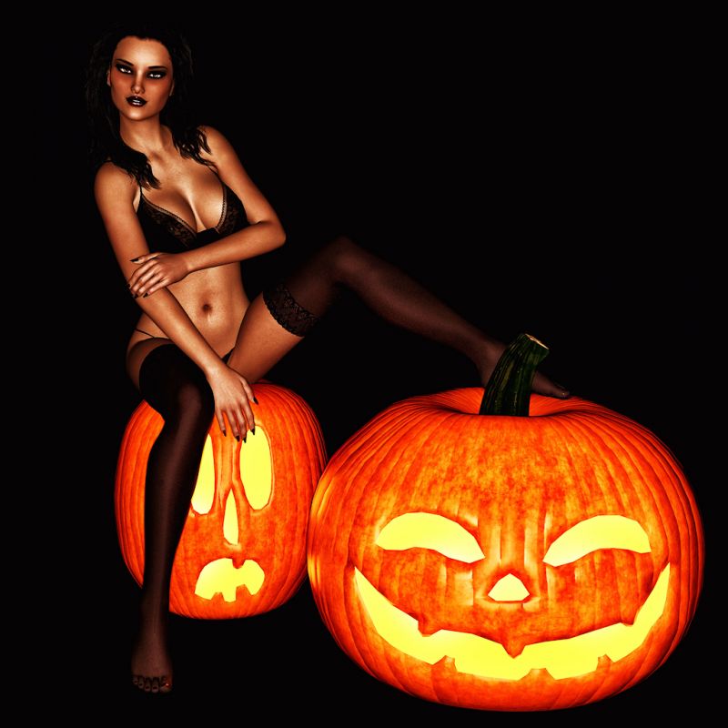 Halloween Pinup 023
Witching with Friends.
