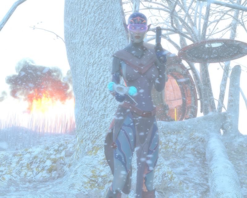 Alien Mist
Best Time to Visit Earth is when the Humans Stay inside!
