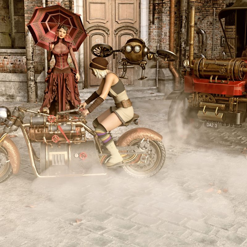 Another Day in London
So Steamy! o.o
