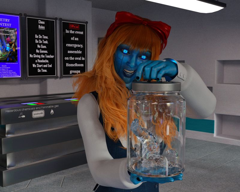 Breaking all the Rules
Breaking all the Rules "Gotcha" Miss Pollyanna Has Collects her missing Pet.  School Emergency Canceled! 
