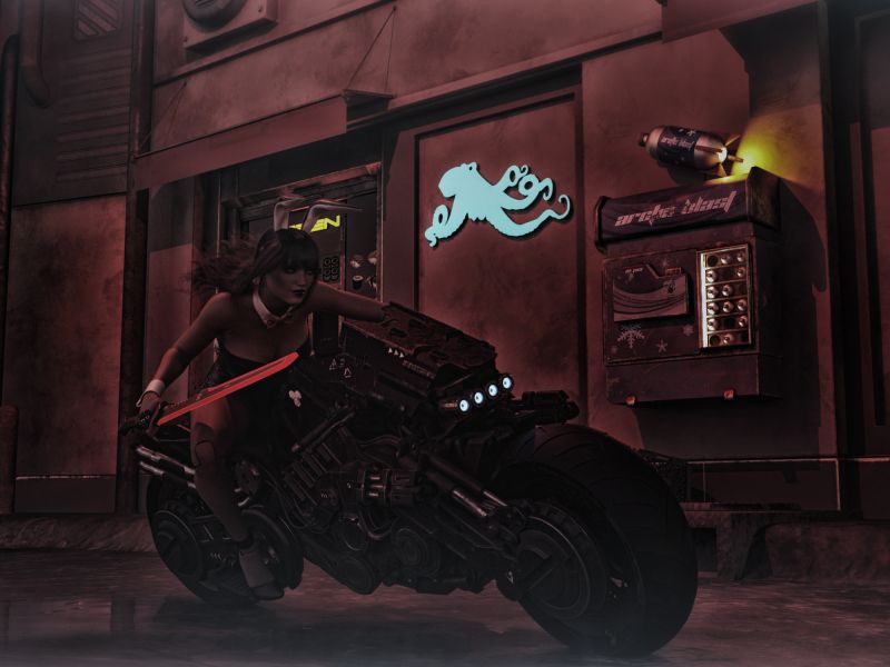 Cyber Bunny Chase - AC winner 04/23/22
I Think She has got Someone on the run! o.O
