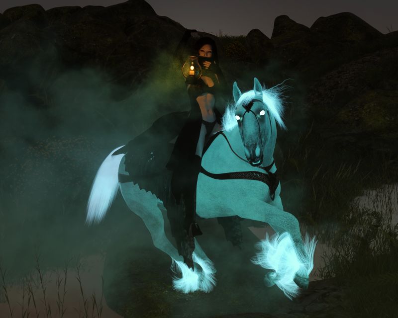 Ghost Rider
Beware of the lights in the mist as not all is Well in this Land!
