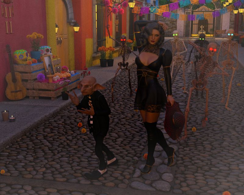 4th Place~Halloween Carnival
Digging Up Family for the Halloween Carnival. 
