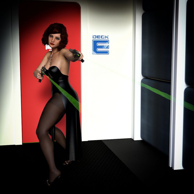 Holodeck Femme fatale
Off Duty Shenanigans! o.O
