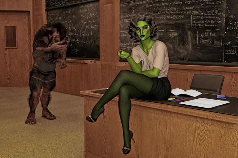 The Most Evil Teacher at Monster High
Glinda The Advanced Math Teacher! o.o
