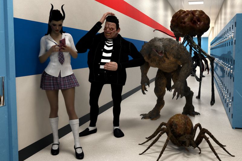 Making His Move on the New Girl
Making His Move on the New Girl.. o.O
