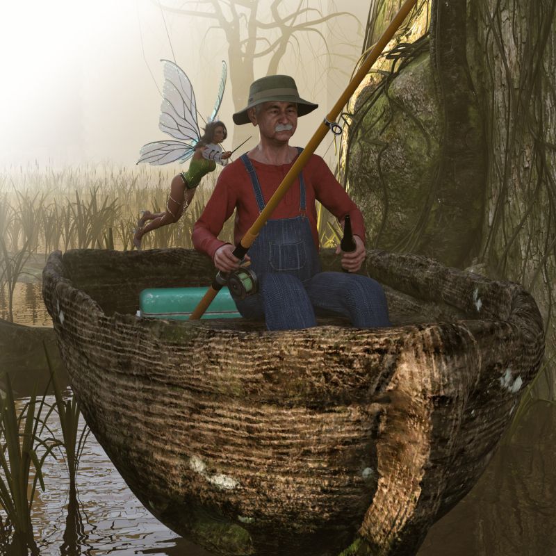 Magical Fishing Spot
I know a Great place for Fishing lets go there! Mr. Willson Was never seen again But he had some Great Fishing Stories! o.O
