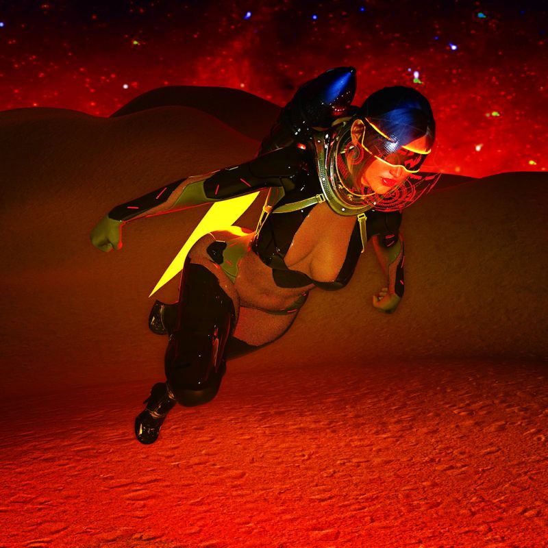 Red Rocket
Off She Goes!
