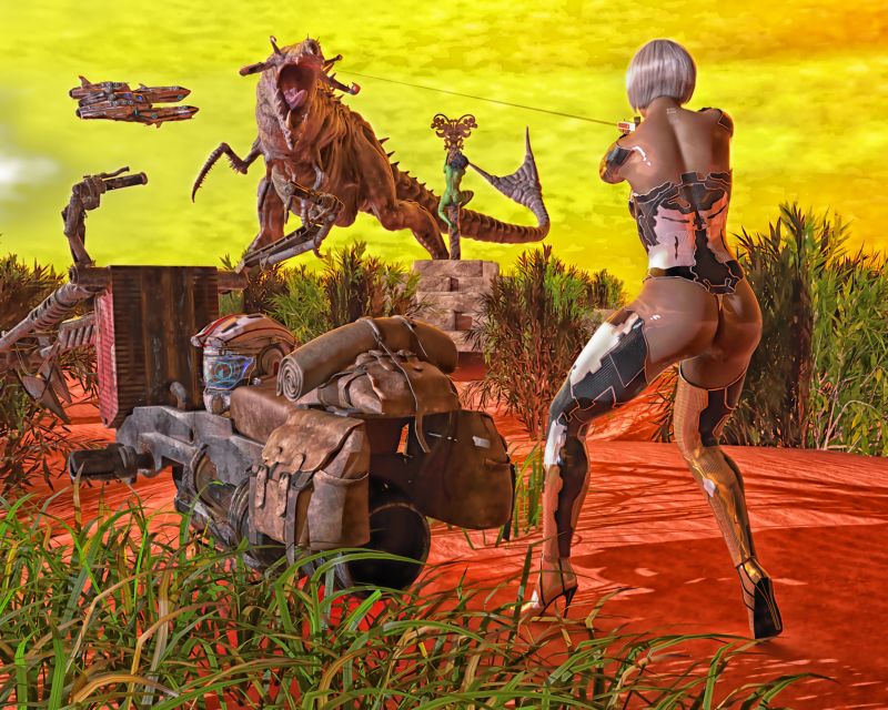 Rescue Space Ranger
Zenkia Galaxy, Beta Quadrant, 4th Arm, 8th Segment, Loran System, 6th Planet. Rescue of Xenoarchaeology who got Drudged and Presented as a Gift to the local Apex Lifeform. Time to save the Princess from the Dragon Again!
World Welfare Works Association, Trouble Consultant Team 234, Lovely Angels. A.K.A. Dirty Pair
