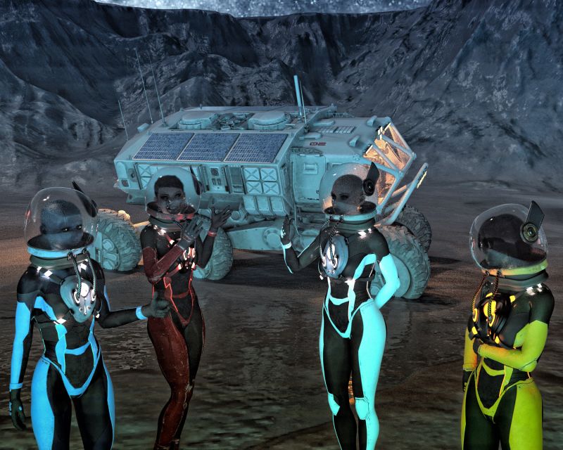 Space Rescue
O.o Not to say anything about ... Drivers have not changed! Even in the Far Future! 
