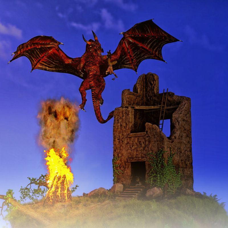 Successful Signal Fire
O.o Oh Yea this ... Might not be a Good Idea!
