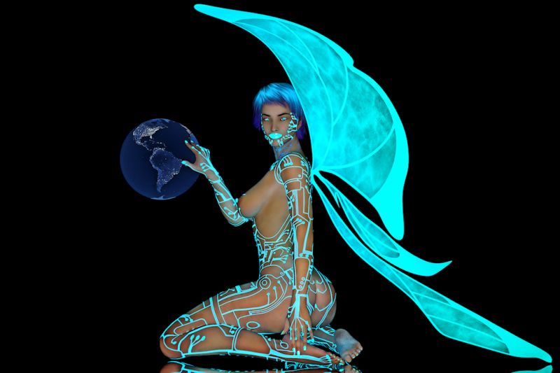 Virtual FaeGirl
Cyberpunk Fae o.O
