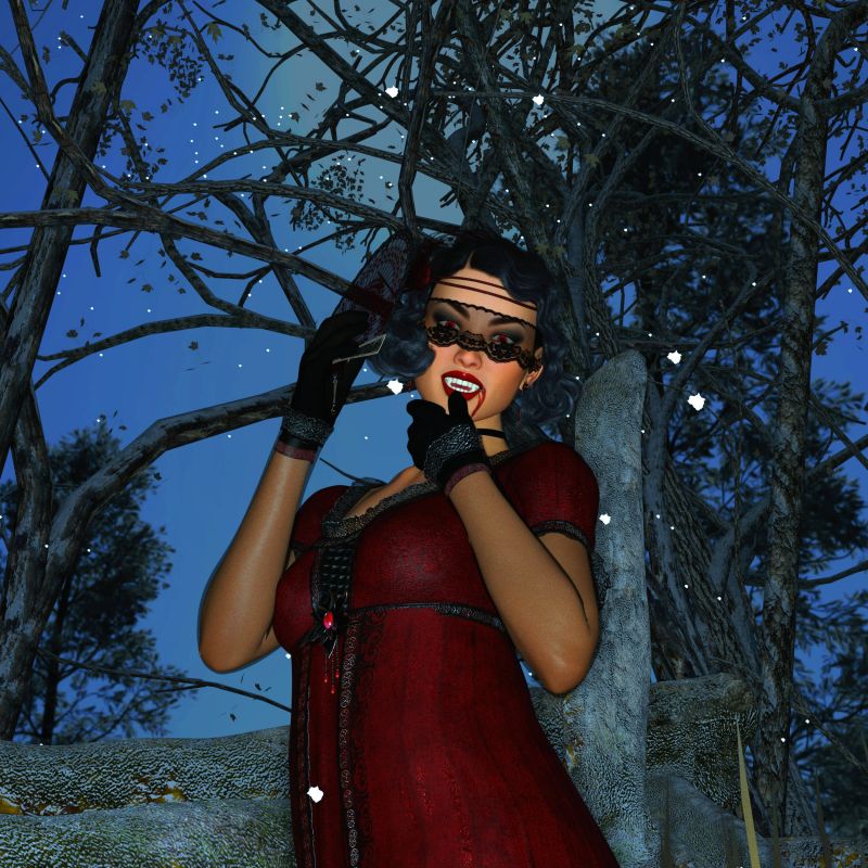 Winter Night After Party
So Shocked?! O.o You Where looking for a Dearg Due? Well You Found her! Your Family Curse Goes all the way back to the Beginning of your Line. Guess You Should have Read Your Ancestors History on What Not to Do on a Cold Winters Night! But That Hot Irish Blood Does Does make You all A Bit Hard Headed! 
