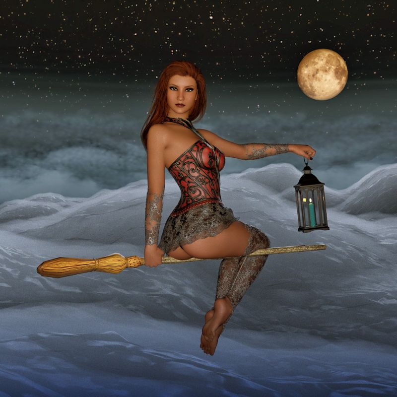 Witch Moonlight
Getting Ready for Halloween
