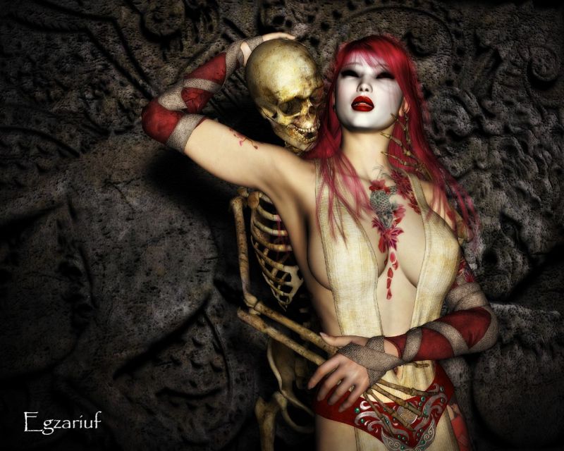 She held her breath for a moment
