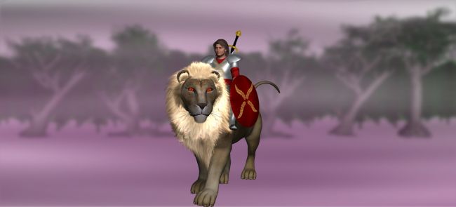 Halfling Beast Rider
a piece of art on instagram gave me the inspiration for this one. I'm trying some new techniques.

SAOTW ~ 06/13/20
Keywords: fantasy halfling d&d lion SAOTW ~ 06/13/20