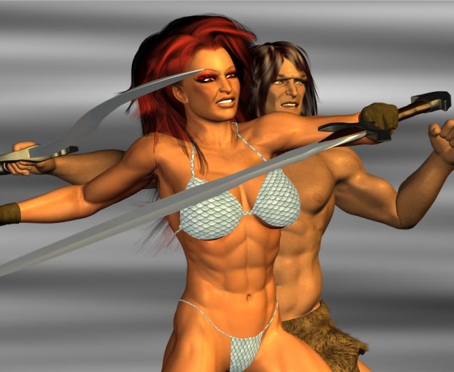 Conan n Red Sonya
the fantasy king and queen, anybody remember the marvel comics conan?
Keywords: fantasy art swords n sorcery conan red sonya marvel