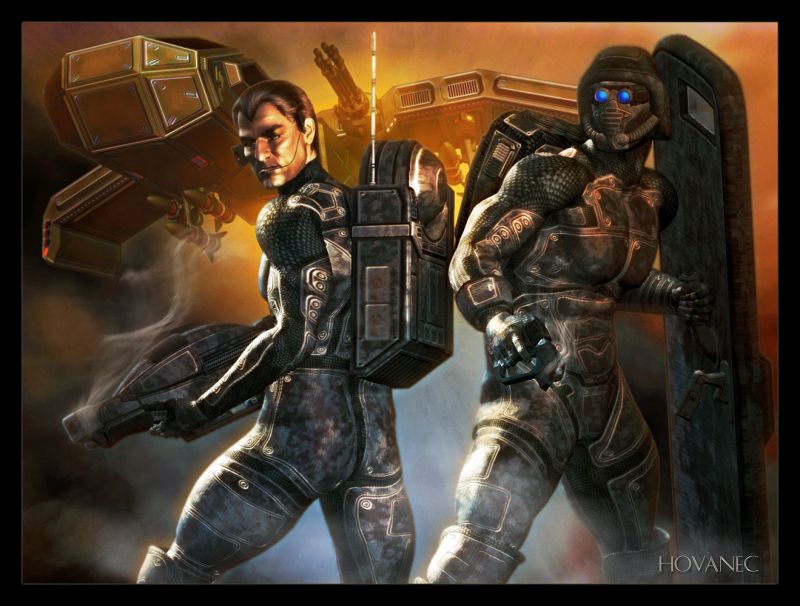 DAVO's WORLD
~TOTW WINNER WK OF 4/16/22~
A bunch of my Davo models getting together. 
Keywords: TOTW Winner 4/16/22 space battle war armor scifi gun weapon