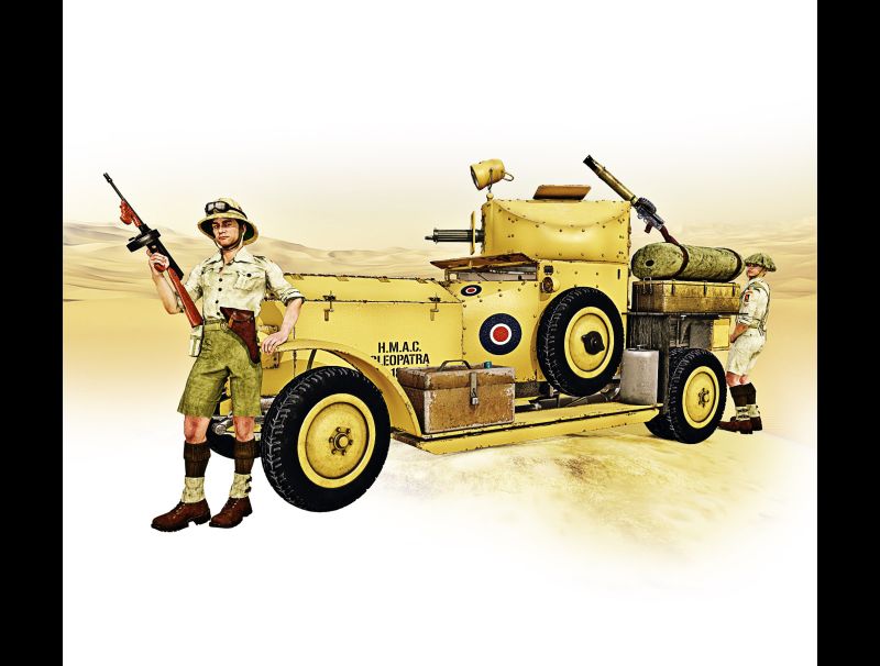 The Hot Box
The most dangerous part of the patrol ... hopefully ;)
Keywords: war car soldier