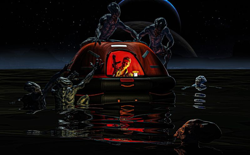 Rescue Me
... these are not the first responders your are looking for =(
Keywords: monster rifle raft woman rescue ocean alien