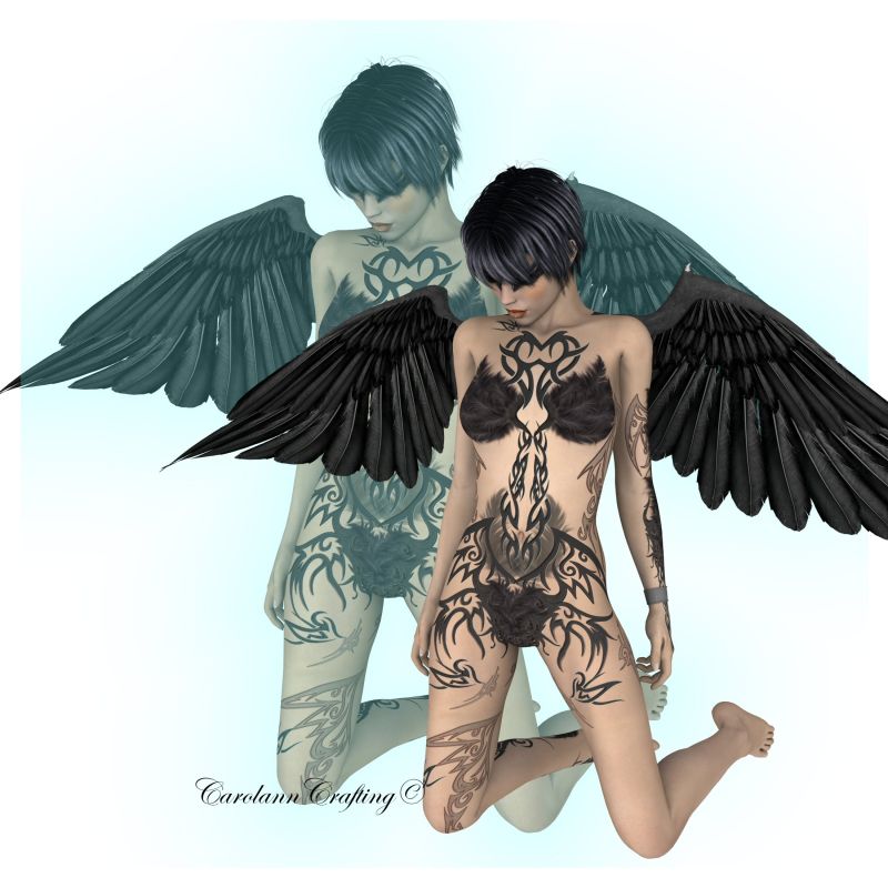 Sadness
~TOTW Winner Wk of 4/29/23~
Thrown out of the heavenly realm. No one to blame but herself. She has to live now as a dark angel until she proves otherwise.
Keywords: TOTW Winner