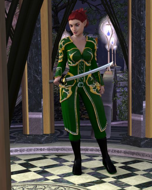 Paladin of the Mother
Arwelle again, re-worked the armor's color scheme.
Keywords: Elf, Maiden, Paladin