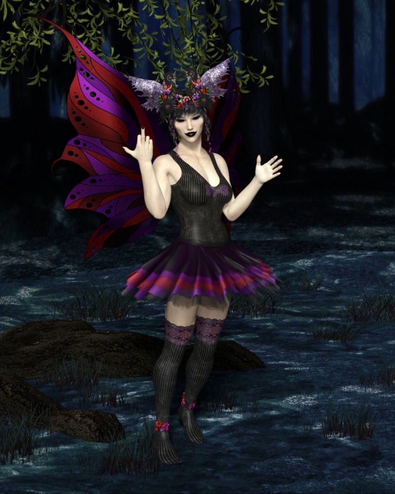 Dark Fae 2
I am not going out there looking like this!
Keywords: Fae