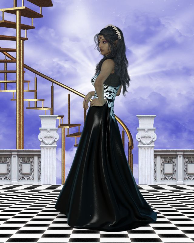 Morgaine - A Modern View
Coming to a Marketplace near you! (here) Morgaine aka Morgan le Fey and Lady Morganna among others.
