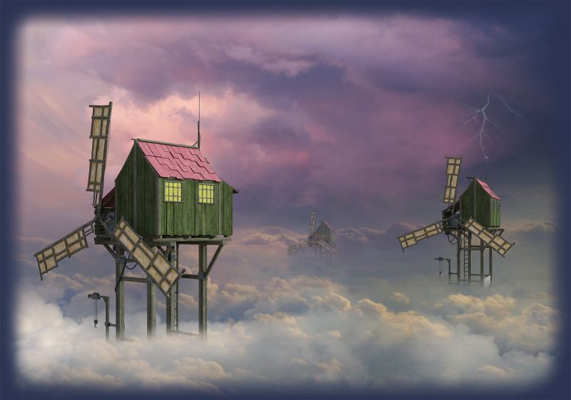 2nd Place Winner~Wind Farm
thanks for looking.
