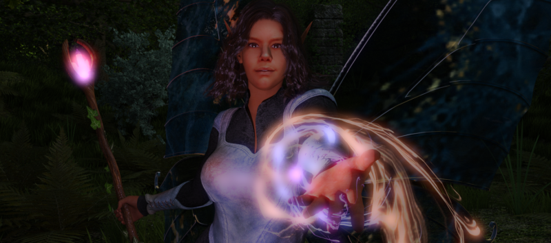 The Fairy Mage
Same close up with bloom
