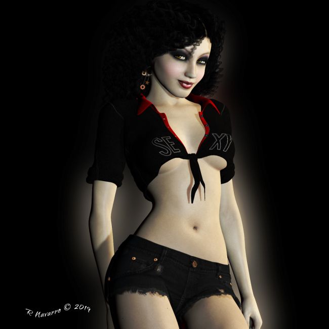 Back in Black
Glory got up one morning and decided she wasn't going to 'camouflage' herself any more. Not unless it was something special.

Just being herself was special enough. Right? Why not!?

~TOTW Winner Wk of 7/27/19~


Keywords: TOTW Winner 7/27/19