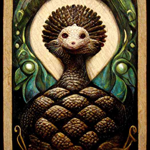 Something Wicked
Coming from the egg was the form which put fear into their hearts. It tore its head free from the confinement and looked them over with its bereft little eyes.
Keywords: wicked something somethingwicked creature monster