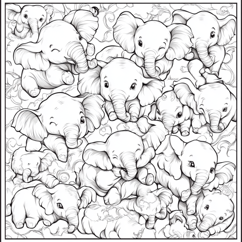 Cute elephants
For the heck of it. This is one of my AI line arts that I have done lately and I am wanting to make coloring books from the art I created this way. Do you have any opinions on such? Is it ok as long as you make sure it is indicated as work done using AI?
Keywords: ai lineart coloring coloringpage