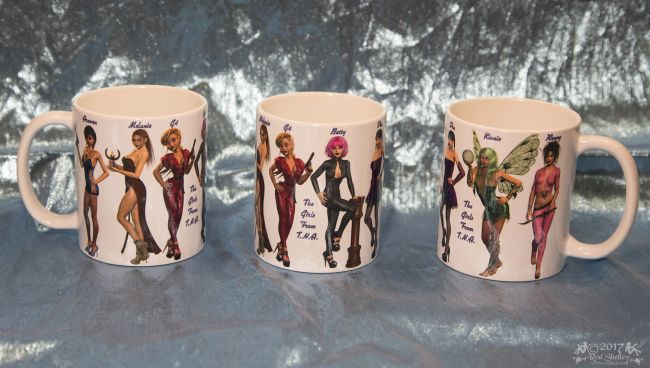 And Now, Some Cheap Commercialization...
Well, not really.... The Girls are pretty proud of their new mugs! These are the first in a series. I've opened a shop at Redbubble, and I wanted to see how good the products are. These are great! Beautifully printed, quality mugs. More stuff coming soon.
Keywords: coffe mugs TNA Girls