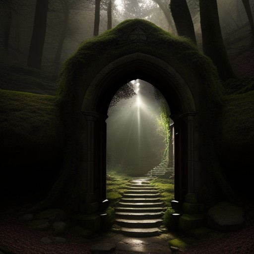 Arch in the forest
Made with Stable Diffusion - the online version.
I looked for the offline version, but definitively my comp isn't enough powerful to manage such a thing.
So 512x512 is enough good for me.
