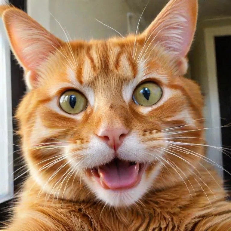 Cat selfie
Played with a prompt 2 days ago. That cat ended by being almost like my Nenya!
When I showed him to Nenya, he turned with disdain lol
