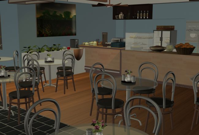 April COTM 2019 (presentation)
Discover or rediscover the Coffee Shop this month with us!

*******
Little Cafe, by Truform [was free for Christmas 2015 at Renderosity]
Charming Tea set, by FuzzyLogic Creations (FRM exclusively)
Absinthe Veritae Set, by  Dragon Rose Studios (FRM exclusively)
trays, by Aelin [were free by past, maybe one day I will rework them to share again lol]
