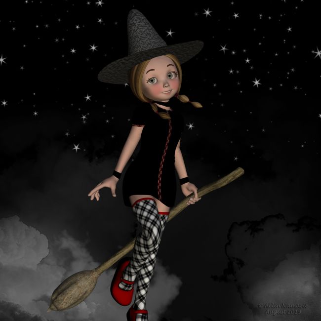 August COTM (end)
Thank you all for your participation at August COTM. Sooner the result - then the new challenge for September!

*******
Tempest for Sadie, by Catherine Todd (RR)
Front Tails Hair, by The3dZone
