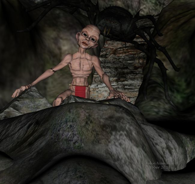 Precious
"Come to us, precious! We are so eager to celebrate Halloween with you!"

********
Scrum, by Sixus1 (Sharecg)
the clothe is a M4's one
